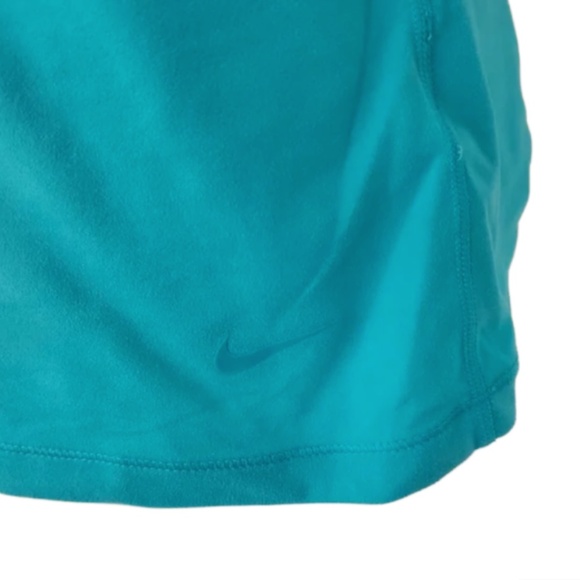Nike Dri Fit Womens Turquoise Blue Tank Top, L - Picture 3 of 5